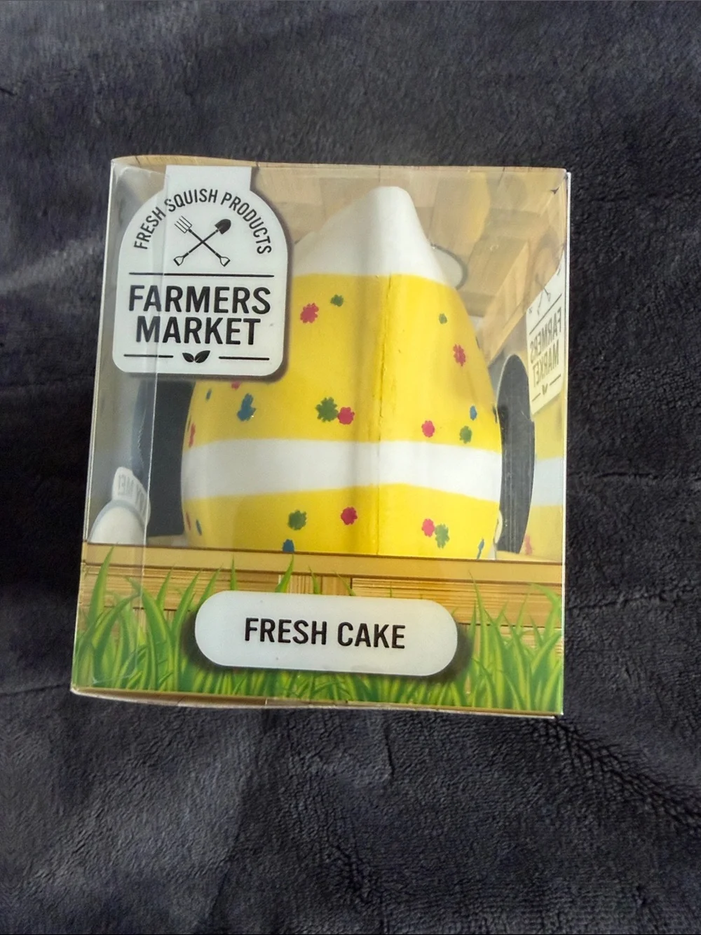 Fresh Cake Yellow confetti Squishy Toy NIOP